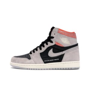 Air Jordan 1 Retro High Neutral Grey Hyper Crimson 555088-018