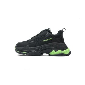 Balenciaga Triple S Black Green 544355 W09ON 1045