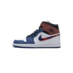 Air Jordan 1 Mid Multi-Color Swoosh 852542-146