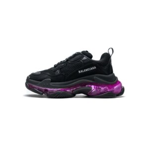 Balenciaga Triple S Black Plum Red 544351 W09O1 0829