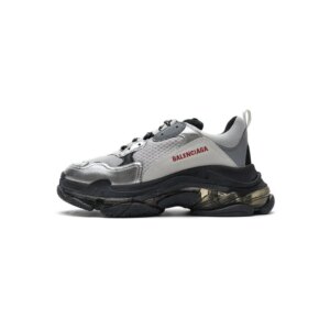 Balenciaga Triple S Black Silver 541624 W09E1 7320