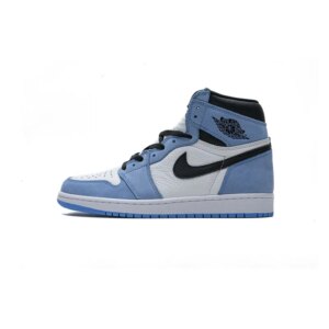 Air Jordan 1 Retro High White University Blue Black 555088-134