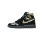 Air Jordan 1 Retro High Black Metallic Gold (2020) 555088-032