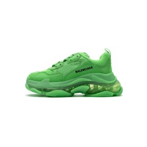 Balenciaga Triple S Neon Green Clear Sole (W) 544351 W09OL 3801